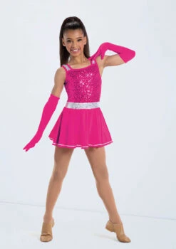 Weissman One Kiss -Dance Costume Store 14156 cerise 6685 82738.1698816560
