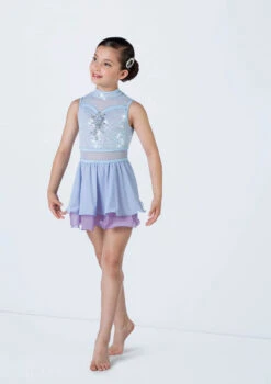 Weissman You Set Me Free -Dance Costume Store 14248 powder blue 4504 04999.1693439307