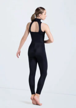Weissman Mock Neck Sleeveless Unitard -Dance Costume Store 14497 black 0147 73119.1678889721