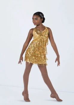 Weissman Hit The Road Jack -Dance Costume Store 14679 gold 0195 73382.1698818479