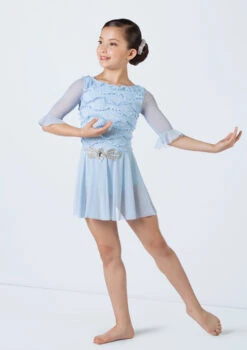 Weissman Go Your Own Way -Dance Costume Store 14710 powder blue 4321 96256.1692490032