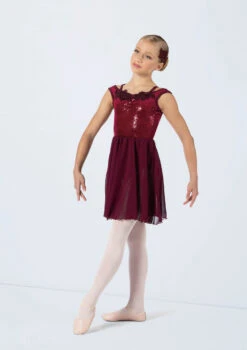 Weissman Now I Know -Dance Costume Store 14787 black cherry 715 21983.1698713897