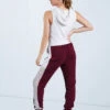 Weissman Sporty Mesh Jogger Pants -Dance Costume Store AH11754 blackcherry 6744 69697.1648856767