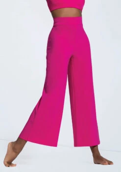 Weissman Wide Leg Suit Pants -Dance Costume Store AH12577 lipstick 0056 58719.1678890664
