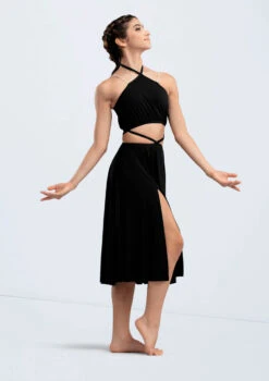 Weissman Bonfire -Dance Costume Store D13222 black 1730 50988.1678890910