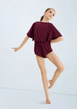 Weissman Islands -Dance Costume Store MJ11095 blackcherry 025 56915.1698450384