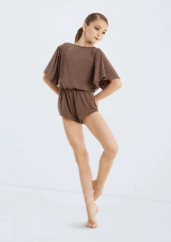Weissman Islands -Dance Costume Store MJ11095 mocha 022 23678.1678890990