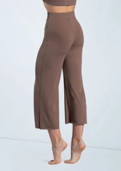 Weissman Matte Jersey Culottes -Dance Costume Store MJ12791 mocha 479 35226.1678891071