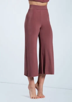 Weissman Matte Jersey Culottes -Dance Costume Store MJ12791 rosewood 04 52940.1678891071