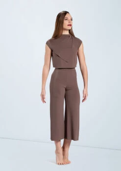 Weissman Matte Jersey Culottes -Dance Costume Store MJ12797 mocha MJ12791 mocha 457 12386.1678891071