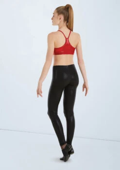 Weissman Metallic Racerback Bra Top 19 Weissman Metallic Racerback Bra Top -Dance Costume Store ML2962 red 013 60593.1678891096