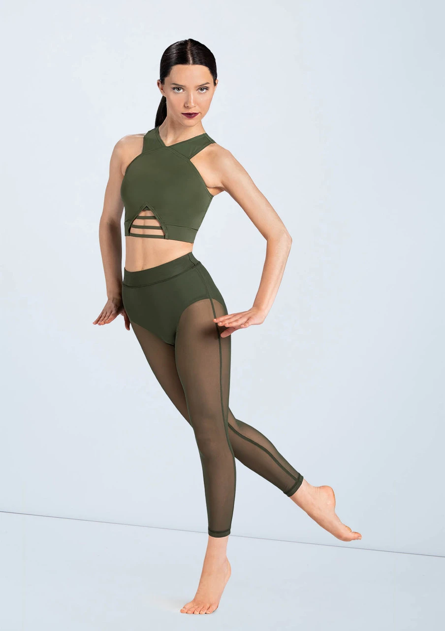 Weissman Lattice Front Crop Top 10 Weissman Lattice Front Crop Top - Image 8