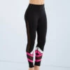 Weissman Bright Stripe Mesh Leggings -Dance Costume Store MT10515 cerise 312 66502.1678891178