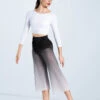 Weissman Boat Neck Crop Top -Dance Costume Store MT12224 white PL12375 black 734 64061.1678891212