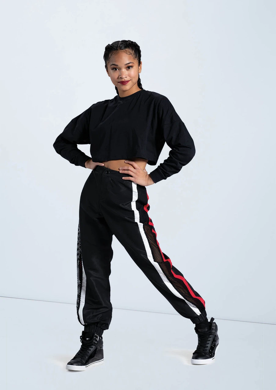 Weissman Cropped Long Sleeve Tee 3 Weissman Cropped Long Sleeve Tee