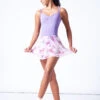 Bloch Floral Print Skirt - Pink -Dance Costume Store blr0241 pink front 1 14300.1695684490