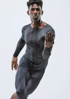 Ballet Rosa Mens Misu Long Sleeve Top -Dance Costume Store brmisu black frontmain 1t 68972.1698803760