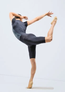 Ballet Rosa Mens Moki Zip Biketard -Dance Costume Store brmoki black backmain 2 59279.1678926891