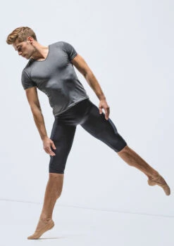 Ballet Rosa Mens Nizar Printed T-Shirt -Dance Costume Store brnizar grey frontmain 1 87938.1678926906