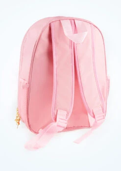Capezio Ballet Bow Backpack -Dance Costume Store cab280 pink back 59222.1693524201