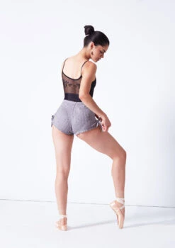 Intermezzo Berta Knitted Shorts -Dance Costume Store it5523 grey back 79197.1687427243