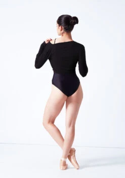 Intermezzo Basilia Knitted Tie Front Cardigan 14 Intermezzo Basilia Knitted Tie Front Cardigan -Dance Costume Store it6599 black back 95909.1687429719