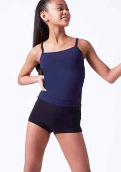 Move Dance Danette Camisole Biketard -Dance Costume Store mol5112 navy front t 89146.1691019798