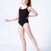 Move Dance Mazie Girls Leotard 2 Move Dance Mazie Girls Leotard -Dance Costume Store mol5156 black front 1 99779.1688599068