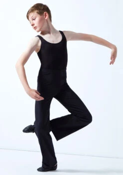 Move Dance Boys Jazz Pants 10 Move Dance Boys Jazz Pants -Dance Costume Store mol5247 black front 3 15099.1678884569