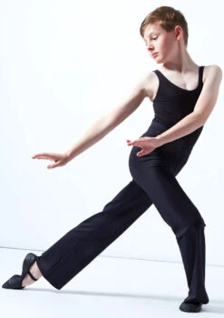 Move Dance Boys Jazz Pants 12 Move Dance Boys Jazz Pants -Dance Costume Store mop500 black front 4 47013.1678884569