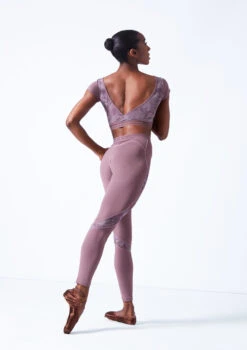 Move Dance Zorya Cap Sleeve Crop Top 15 Move Dance Zorya Cap Sleeve Crop Top -Dance Costume Store mos0603 orchid pink back 1 08729.1683070441