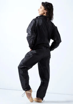 Move Dance Regina Heat Retention Jacket -Dance Costume Store moz0400 black back 1 84650.1678884932