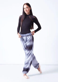 So Danca Dream Warm Up Pants -Dance Costume Store rde2410 light grey front 3 13881.1698711913