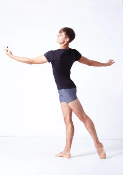 Wear Moi Conrad Mens Crewneck T-Shirt -Dance Costume Store wmconrad black back 87296.1695165825