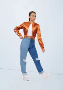 Weissman Two Tone Distressed Jeans -Dance Costume Store wn15505 medium wash 16 19645.1694695986