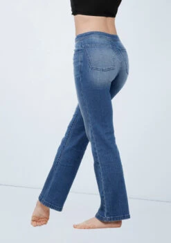 Weissman Low-Rise Flare Leg Jeans 8 Weissman Low-Rise Flare Leg Jeans -Dance Costume Store wn15508 blue denim 87 99400.1694695987
