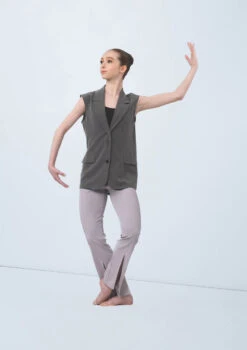 Weissman Split-Front Suit Pants -Dance Costume Store wn15562 grey 19 t 69347.1698825485