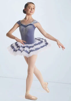 Weissman Neopolitan Dance -Dance Costume Store wn15918 slate blue 5834 61414.1698828661