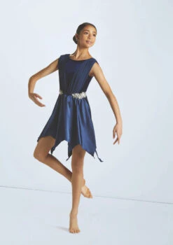 Weissman Step Out -Dance Costume Store wn16223 navy blue 3626 11964.1695456237