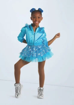 Weissman Hair Up! -Dance Costume Store wn16279 turquoise 15034 56205.1694734004