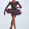 Weissman Spirit Night -Dance Costume Store wn16326 eggplant 7596 89797.1698840145